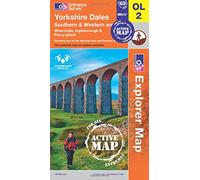 Yorkshire Dales: OL02 (OS Explorer Map Active)
