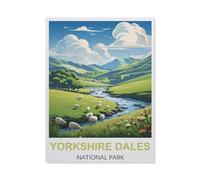 Yorkshire Dales，Puzzle 1000 Pieces Of paper Puzzles Suitable For Adults Children Families Stress Relief Puzzle Games（50x70cm）-BJ12