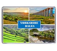 Yorkshire Dales United Kingdom England Souvenir Acrylic Fridge Magnet (Standard: 70x45mm)
