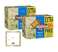 Yorkshire Decaf Tea Bags Bulk - 2x120 Tea Bags Bundled by The Great British Kitchen