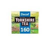 Yorkshire Decaf Teabags 160 per pack - Pack of 6