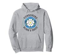 Yorkshire England Born & Bred Funny UK Northern Yorkshire Pullover Hoodie