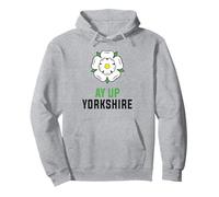 Yorkshire Flag Idea For Women & Ay Up Yorkshire Saying Pullover Hoodie