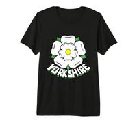 Yorkshire Flag White Rose Happy Yorkshire Day Premium T-Shirt