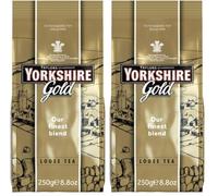 Yorkshire Gold Loose Leaf Tea, 250g (Pack of 2)