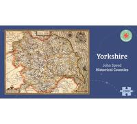 Yorkshire Historical 1610 Map 1000 Piece Puzzle