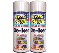 YORKSHIRE Homeware 200ML Fridge Freezer De Icer Spray Can - Ice Remover From Fridge - Anti Bacterial Spray - Easy & Quick Spraying - Quick Ice Cleaner Sprays - Ideal Use in Kitchen, Home (2 Cans)