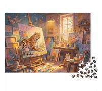 Yorkshire Jigsaw Puzzle 1000 Piece Recyclable Material Steam Locomotive Puzzles for Elderly Relieve Senile Dementia Fun Activity Great Gift Idea 70x50cm/1000pcs