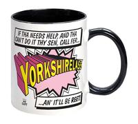 Yorkshire Lass for her Mug - Gift Boxed Football Cup - Present Idea for Fan Supporter Christmas for him