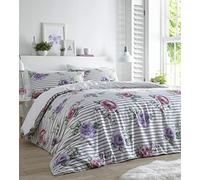 Yorkshire Linen Renee Heather Duvet Cover Set, Kingsize