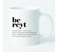 Yorkshire Mug | Derbyshire Sayings | 11oz | Northern | Slang | Gift | Funny (be reyt)