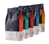 Yorkshire Pasta Company - Premium Artisan Pasta Gift Pack | 5 x 500g Selection of Fusilli, Penne Rigate, Conchiglie, Tortiglioni & Mezze Maniche | Award Winning | Vegan, Made in the UK