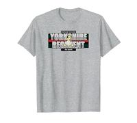Yorkshire Regiment T-Shirt, Men, Heather Grey, Medium