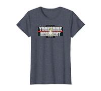 Yorkshire Regiment T-Shirt, Women, Heather Blue, Large