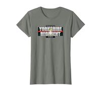 Yorkshire Regiment T-Shirt, Women, Olive Heather, X-Large