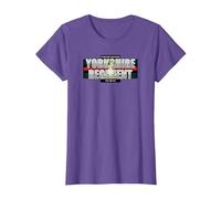 Yorkshire Regiment T-Shirt, Women, Purple Heather, XX-Large