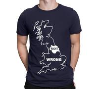 Yorkshire Right Everywhere Else Wrong Mens T-Shirts Tee Top #6NE Navy 2XL