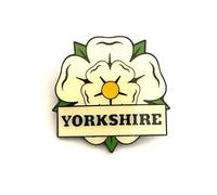 YORKSHIRE ROSE ENAMEL PIN BADGE (PB59) BIGGER THAN OTHERS A GREAT GIFT