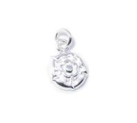 Yorkshire Rose SMALL sterling silver charm .925 x 1 York Roses charms