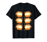 Yorkshire Six Pack Idea For Men & Funny Yorkshire Pudding T-Shirt
