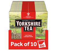 Yorkshire Tea, 10 Boxes of 80 Tea Bags (Total 800 Bags)