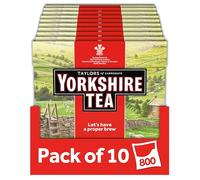Yorkshire Tea, 10 Boxes of 80 Tea Bags (Total 800 Bags)