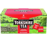 Yorkshire Tea Bags – Individually Wrapped & Tagged – Pack of 200