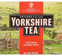 Yorkshire Tea, Box of 80 Tea Bags (Pack of 1)