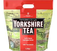 Yorkshire Tea Bags 480 | Comfort and Authentic Black Tea, Balanced Infusion, Carefully Blended, Rich and Round Taste