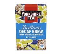 Yorkshire Tea Bedtime Brew Vanilla & Nutmeg, 120 Tea Bags (6-Pack) | 6 Boxes of 20 Tea Bags, Yorkshire Tea Decaf with Herbs, Spices and Natural Flavourings
