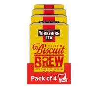 Yorkshire Tea Biscuit Brew Flavoured Tea Bags, 4 Boxes of 40 Tea Bags (Total 160 Bags)
