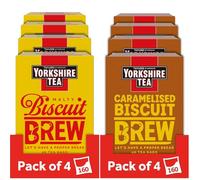 Yorkshire Tea Biscuit & Caramelised Biscuit Brew Bundle, 320 Tea Bags