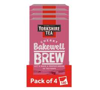 Yorkshire Tea Cherry Bakewell Brew, 4 Boxes of 40 Tea Bags (Total 160 Bags)