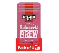 Yorkshire Tea Cherry Bakewell Brew, 4 Boxes of 40 Tea Bags (Total 160 Bags)