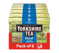 Yorkshire Tea Decaf, 6 Boxes of 160 Tea Bags (Total 960 Tea Bags)