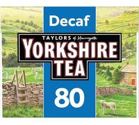 Yorkshire Tea Decaf, Box of 80 Tea Bags (Pack of 1)