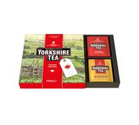 Yorkshire Tea Gift Set - Selection of English Breakfast, Gold, Caramelised Biscuit Brew & Malty Biscuit Brew Black Tea Bags - Rainforest Alliance Certified - 59g