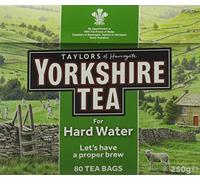 Yorkshire Tea Hard Water 80 Tea Bags (Pack of 10, total of 800 bags)