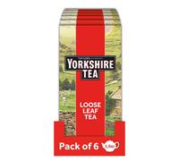Yorkshire Tea Loose Leaf Tea, Total of 1.5 kg (6 Packs of 250 g)