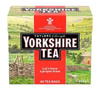 Taylors of Harrogate Yorkshire Tea 250grams (Pack of 80 Tea Bags)