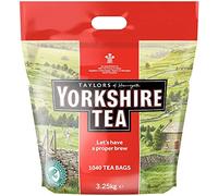 Yorkshire Tea Traditional 1040 Tea Bags 3.25 Kg (2 Pack 520)