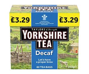 Yorkshire Teabags Decaf 80s x 5