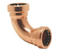 Yorkshire Tectite Sprint Push-Fit Pipe Elbow 15mm
