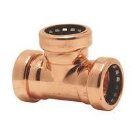 Yorkshire Tectite Sprint Push-Fit Pipe Equal Tee 15mm