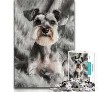 Yorkshire Terrier 1000 Piece Jigsaw Puzzle for Adults And Teenagers,Educational Games Wall Decoration Unique Birthday And Xmas Gifts (38x26cm)