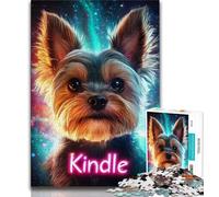 Yorkshire Terrier 1000 Piece Jigsaw Puzzle for Adults And Teenagers,Quiz Game Wall Decoration Unique Birthday And Xmas Gifts 50x75cm