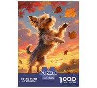 Yorkshire Terrier 1000 Piece Jigsaw Puzzle For Adults Challenging Game Stress Relief Puzzle Cultivate The Spirit of Teamwork for Family Decorations 38x26cm/1000pcs