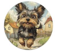 Yorkshire Terrier 1000 Piece Jigsaw Puzzle For Adults Challenging Game Stress Relief Puzzle Cultivate The Spirit of Teamwork for Family Decorations 1000pcs (67.5x67.5cm)