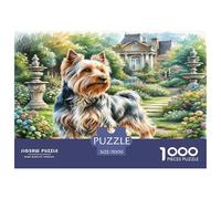 Yorkshire Terrier 1000 Piece Jigsaw Puzzles for Adults Impossible Beautiful Home Decoration Art Colorful DIY Craft 70x50cm/1000pcs