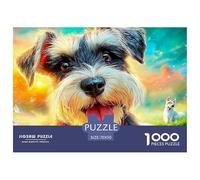 Yorkshire Terrier 1000 Piece Pet Dog Jigsaw Puzzle for Adults Challenging Puzzle Educational Adults Age 12 Years Up - Challenge Edition Hard Puzzle for 70x50cm/1000pcs Family Decorations
